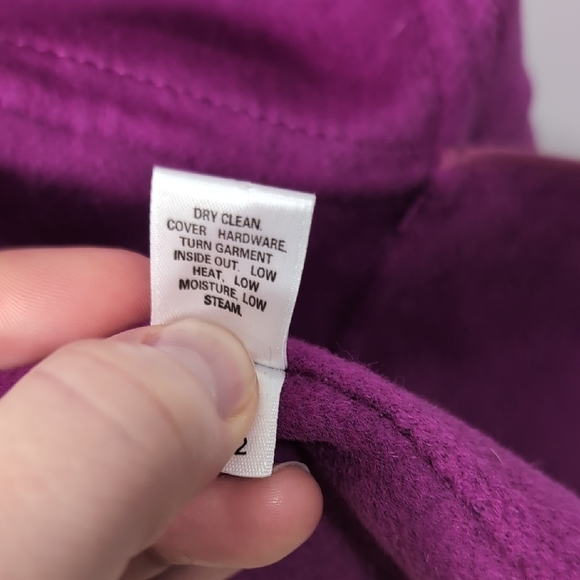 St. John | Angora Cashmere Wool Blend Hooded Soft Coat Size 14 - Picture 10 of 10